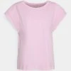 Esprit Damen T-Shirt Basic - Pink -Esprit Verkäufe 2024 b5cdf80e9b524c19b7c6c7b472186401