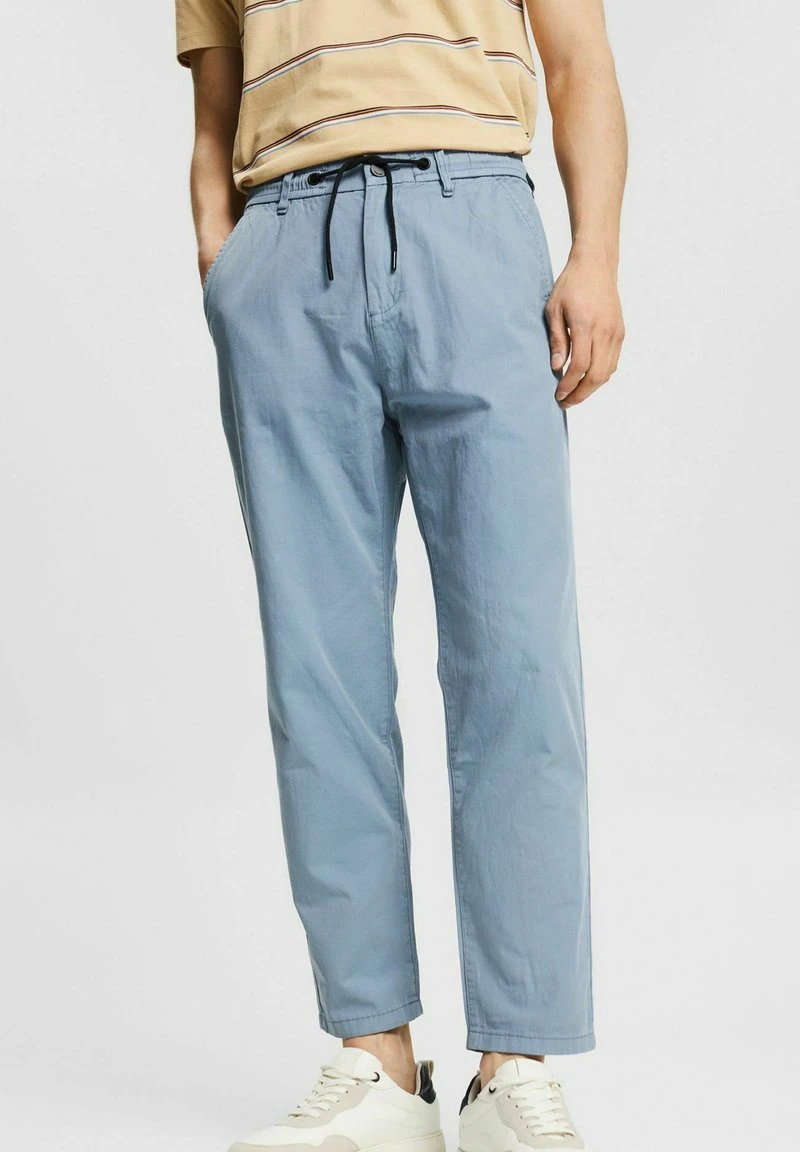 Esprit Herren MIT KORDELZUGBUND - Stoffhose - Blue 3 Esprit Herren MIT KORDELZUGBUND - Stoffhose - Blue