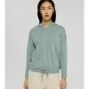 Esprit Damen HOODIE - Kapuzenpullover - Dusty Green