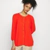 Esprit Damen BLOUSE - Bluse - Orange Red