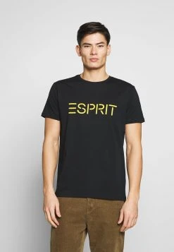 Esprit Herren LOGO - T-Shirt Print - Black