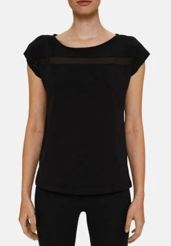Esprit Damen ACTIVE - T-Shirt Basic - Black