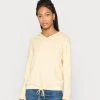Esprit Damen HOODIE - Kapuzenpullover - Pastel Yellow