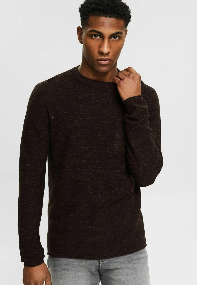 Esprit Herren Strickpullover - Dark Brown 3 Esprit Herren Strickpullover - Dark Brown