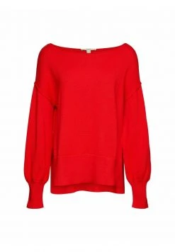 Esprit Damen MIT SCHLITZEN - Strickpullover - Orange Red -Esprit Verkäufe 2024 b975cf41e89343619797a7b43d16f42f