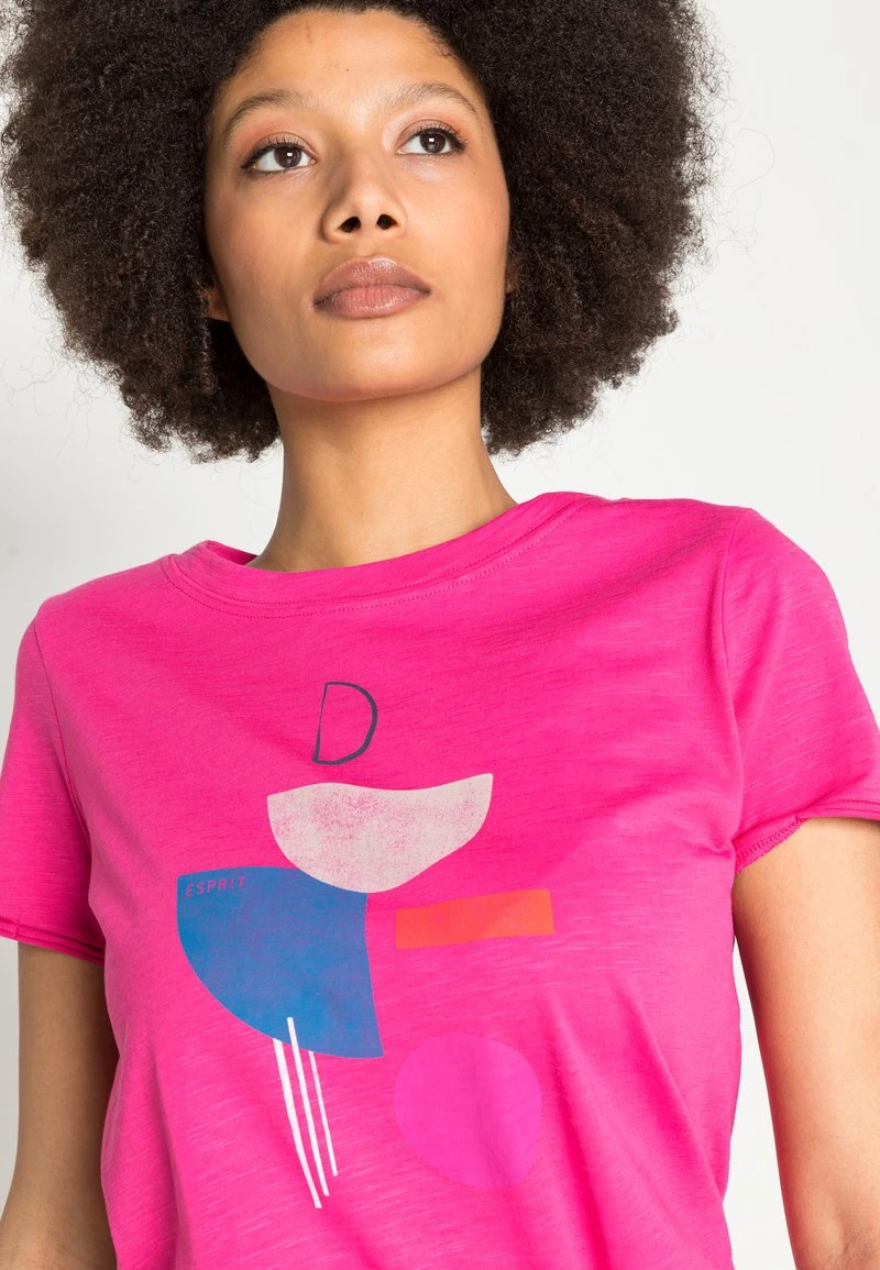 Esprit Damen T-Shirt Print - Pink Fuchsia 7 Esprit Damen T-Shirt Print - Pink Fuchsia – Bild 5