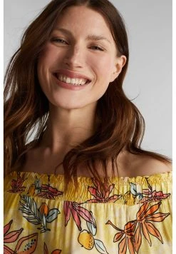 Esprit CARMEN - Bluse - Bright Yellow | Damen -Esprit Verkäufe 2024 b99b75ae66dc4a10a0df71a13032b044