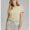 Esprit Damen PER COO CLOUDY - T-Shirt Basic - Sand -Esprit Verkäufe 2024 ba510de3273549ea8b5e9dac74e5291c