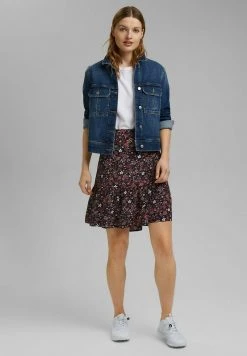 Esprit Damen Minirock - Black -Esprit Verkäufe 2024 ba85f8bee44a45a891ec04c636256eef