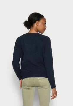 Esprit Damen BUTTONED CARDIGAN - Strickjacke - Navy -Esprit Verkäufe 2024 baab6449fd184226a408ddba9a19bd4c