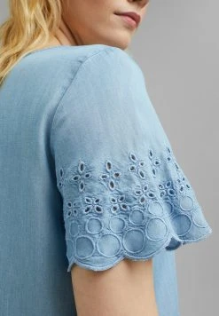 Esprit Damen Bluse - Blue Light Washed -Esprit Verkäufe 2024 baabfa29455042e2a3d073f563365af6