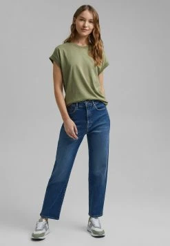 Esprit Damen T-Shirt Basic - Light Khaki -Esprit Verkäufe 2024 baaccedc5b0b4c02a496dd45292b2850