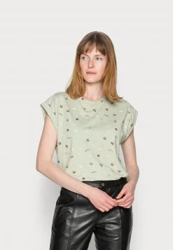 Esprit Damen COO - T-Shirt Print - Pastel Green