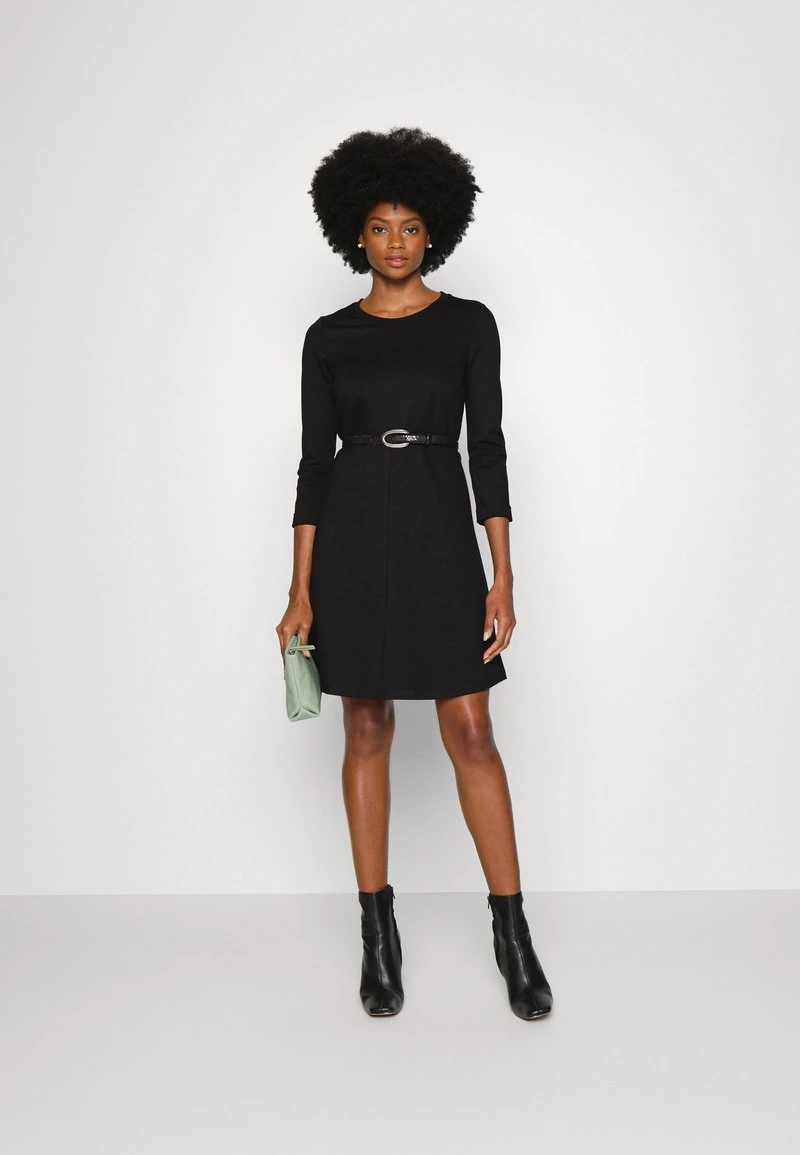 Esprit Damen PUNTI DRESS - Jerseykleid - Black 4 Esprit Damen PUNTI DRESS - Jerseykleid - Black – Bild 2