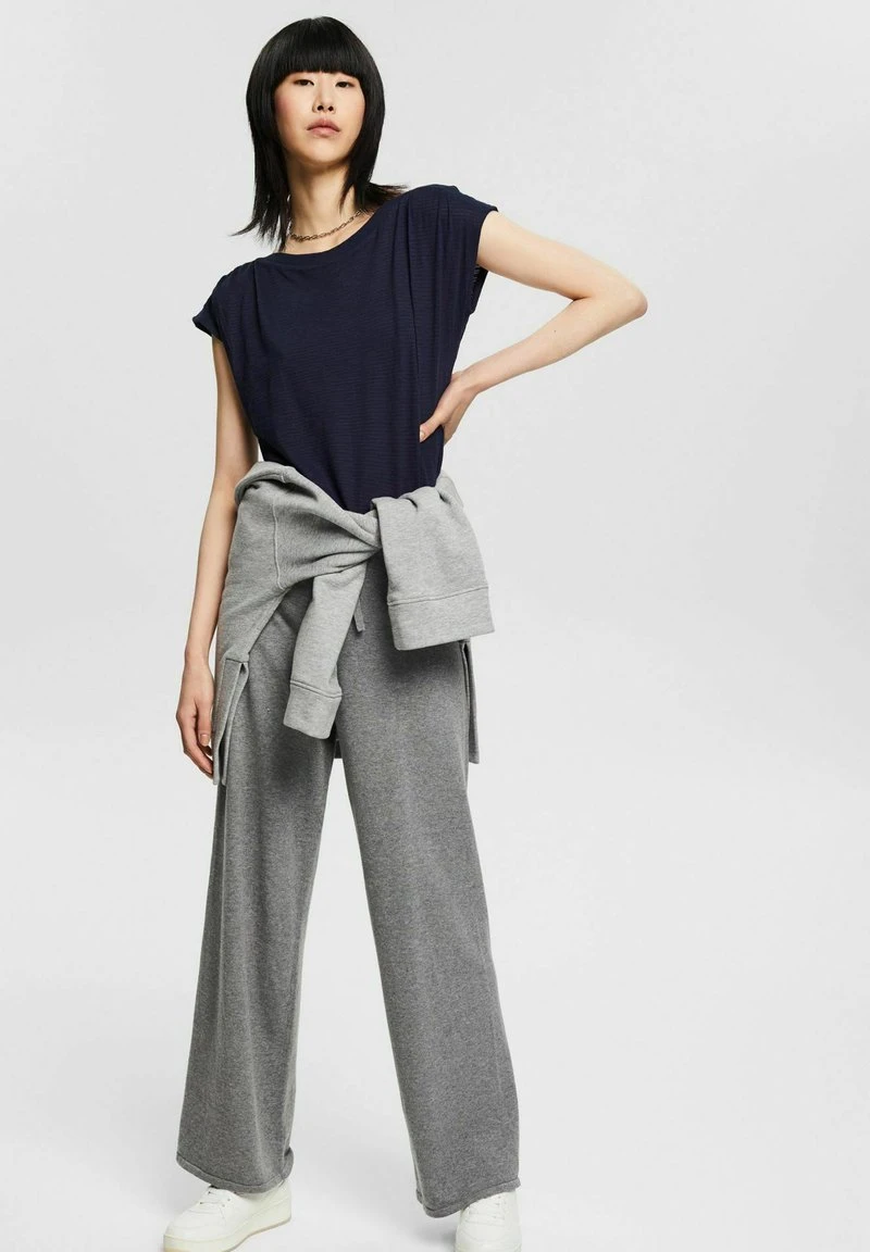 Esprit Damen T-Shirt Basic - Navy 4 Esprit Damen T-Shirt Basic - Navy – Bild 2