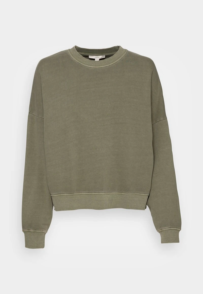 Esprit Damen COO F GMT DYE - Sweatshirt - Dark Khaki 6 Esprit Damen COO F GMT DYE - Sweatshirt - Dark Khaki – Bild 4