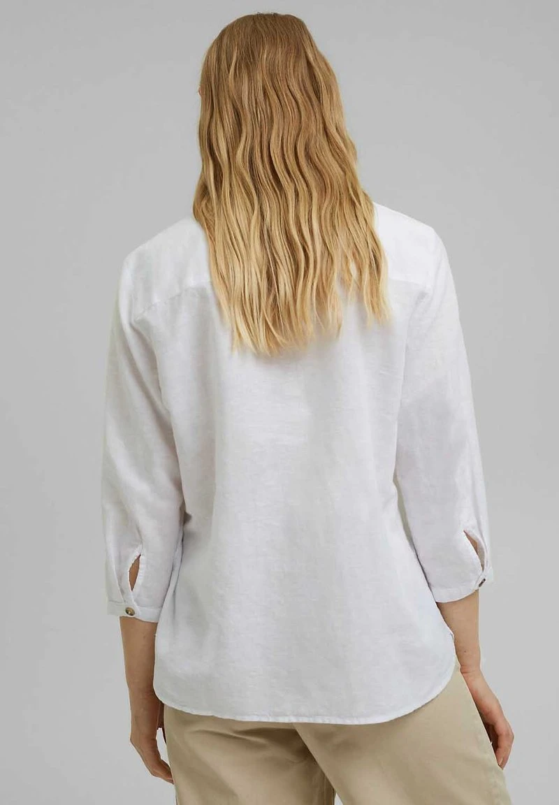 Esprit Damen Bluse - White 5 Esprit Damen Bluse - White – Bild 3
