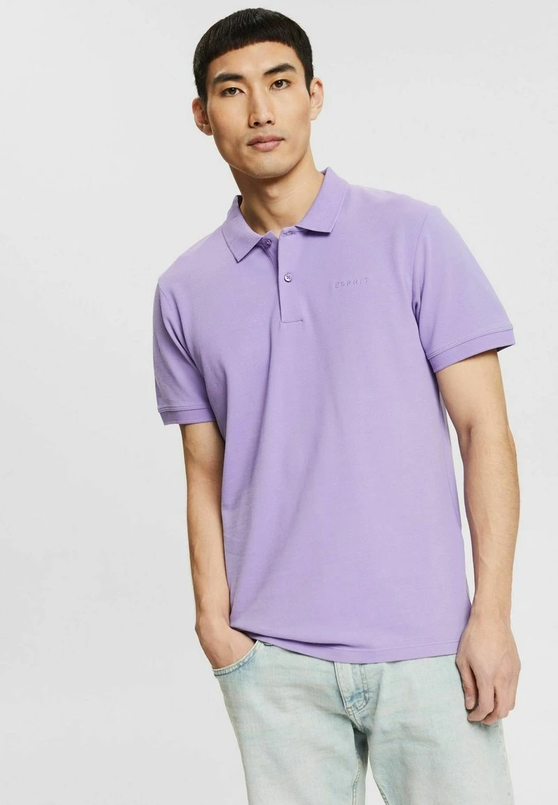 Esprit Herren Poloshirt - Lilac 3 Esprit Herren Poloshirt - Lilac