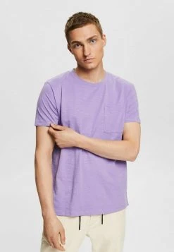 Esprit Herren T-Shirt Basic - Lilac