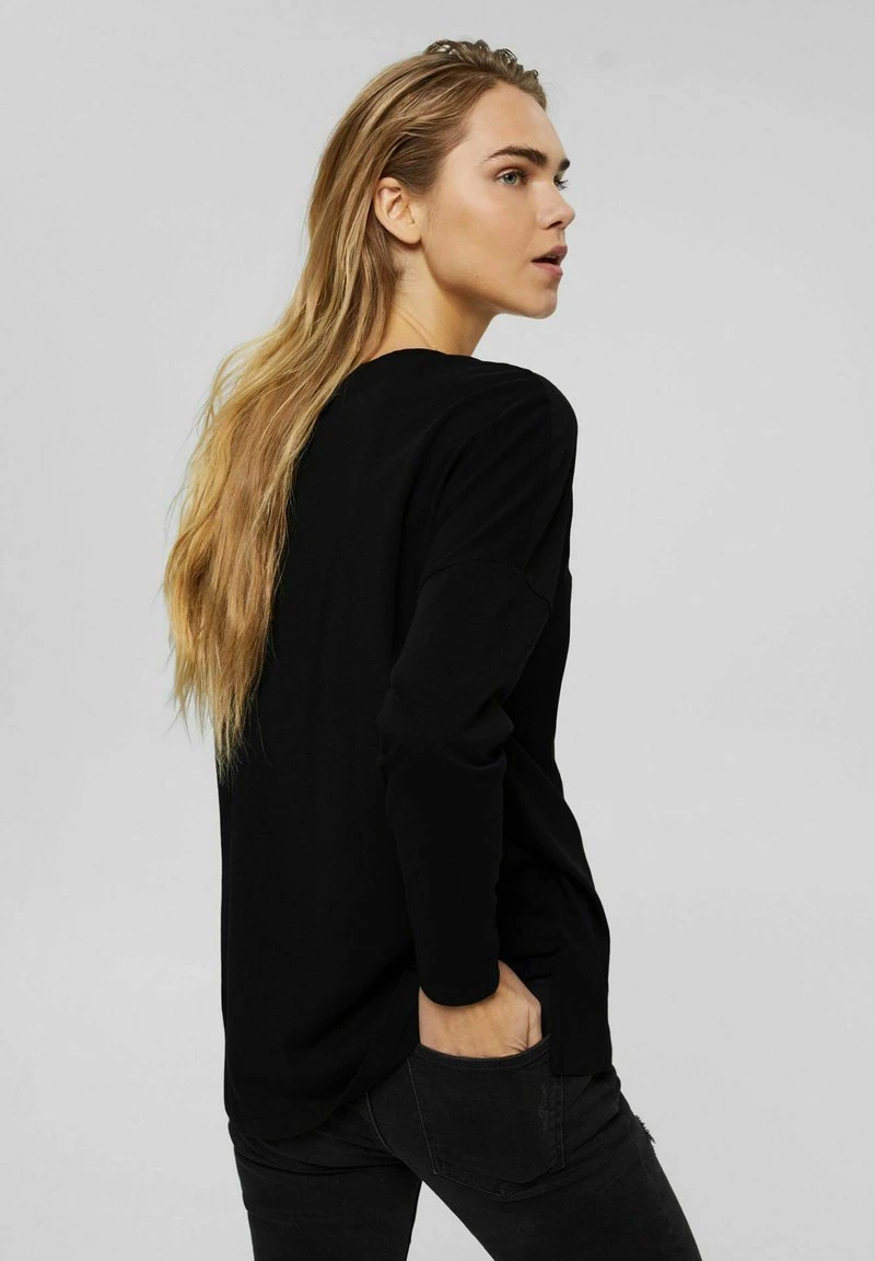 Esprit Langarmshirt - Black | Damen 5 Esprit Langarmshirt - Black | Damen – Bild 3