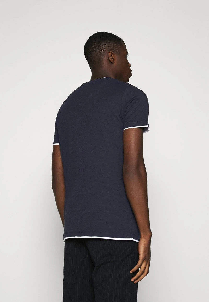 Esprit Herren T-Shirt Basic - Navy 5 Esprit Herren T-Shirt Basic - Navy – Bild 3