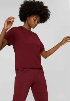 Esprit Damen T-Shirt Basic - Bordeaux Red -Esprit Verkäufe 2024 c056e3d3dcfb42f6a9dd094946e3ec3b