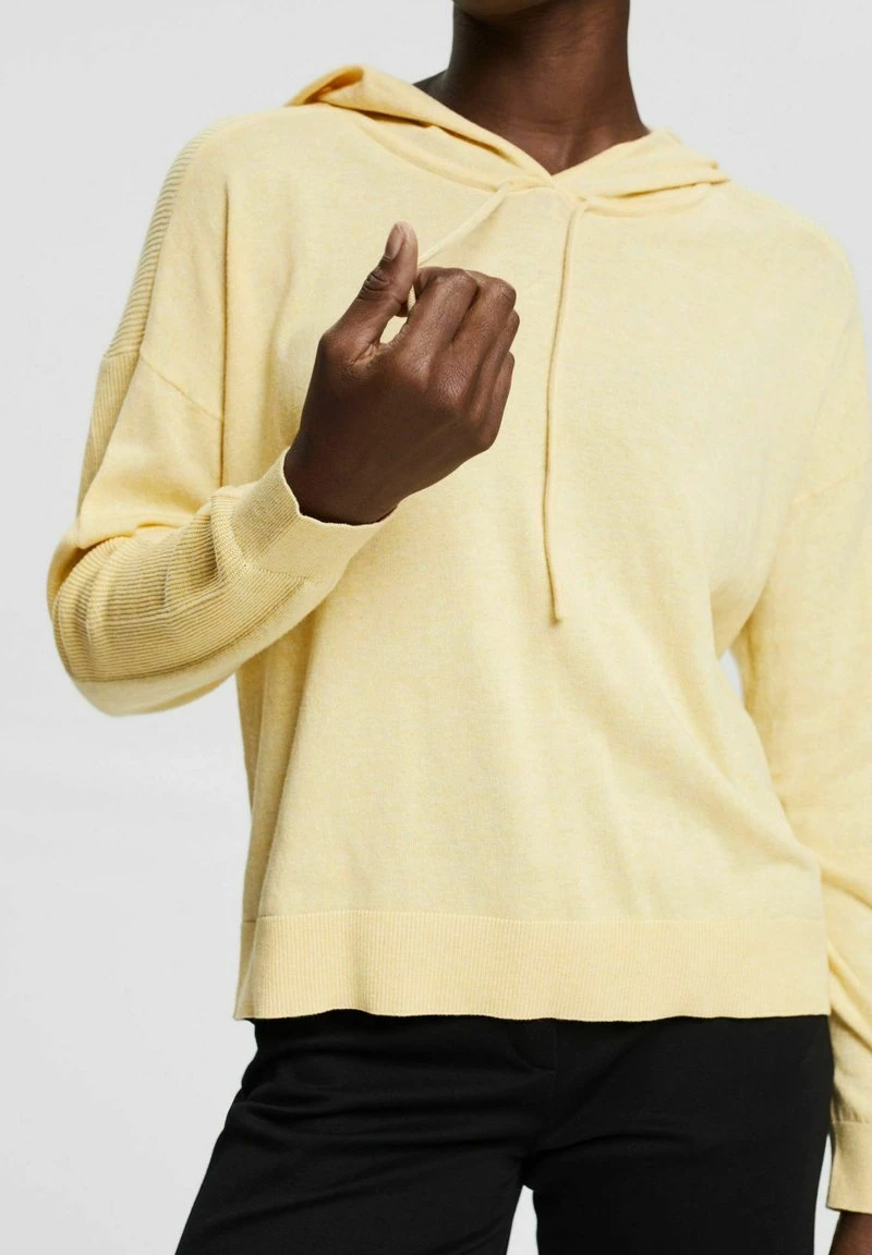 Esprit Damen Strickpullover - Dusty Yellow 6 Esprit Damen Strickpullover - Dusty Yellow – Bild 4