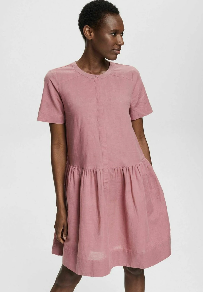 Esprit Damen F LI CO - Freizeitkleid - Mauve 3 Esprit Damen F LI CO - Freizeitkleid - Mauve