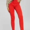 Esprit Damen Jeans Slim Fit - Orange Red