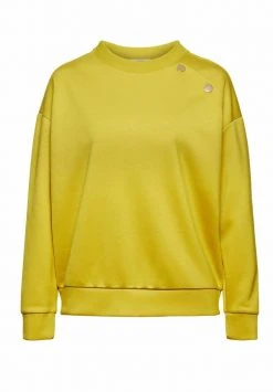 Esprit Damen SCUBA SWEATER - Sweatshirt - Brass Yellow -Esprit Verkäufe 2024 c30a3873d6b34507a4f1f158b75a66fd