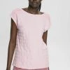 Esprit Damen MIT STRUKTURS - T-Shirt Print - Light Pink -Esprit Verkäufe 2024 c42fb223337e4ba4a12d9d1691104b9a