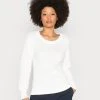 Esprit Damen SWEATERS - Strickpullover - Offwhite