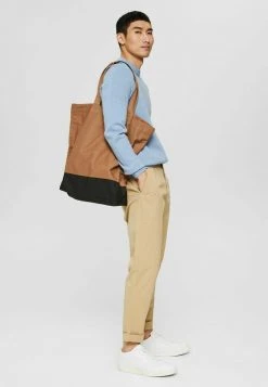 Esprit Herren LOOSE CROPPED FIT - Stoffhose - Beige -Esprit Verkäufe 2024 c5133372f0fa435c946668790636159f