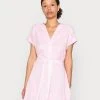 Esprit Damen DRESSES LIGHT - Freizeitkleid - Pink