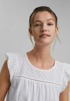 Esprit Damen T-Shirt Basic - White -Esprit Verkäufe 2024 c6c437ae859a45808cbcaa50b212d584