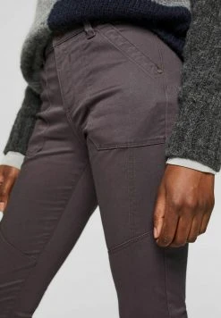 Esprit Damen WOVEN - Stoffhose - Anthracite -Esprit Verkäufe 2024 c7027a4f0c4c4f658296707ac5272c34