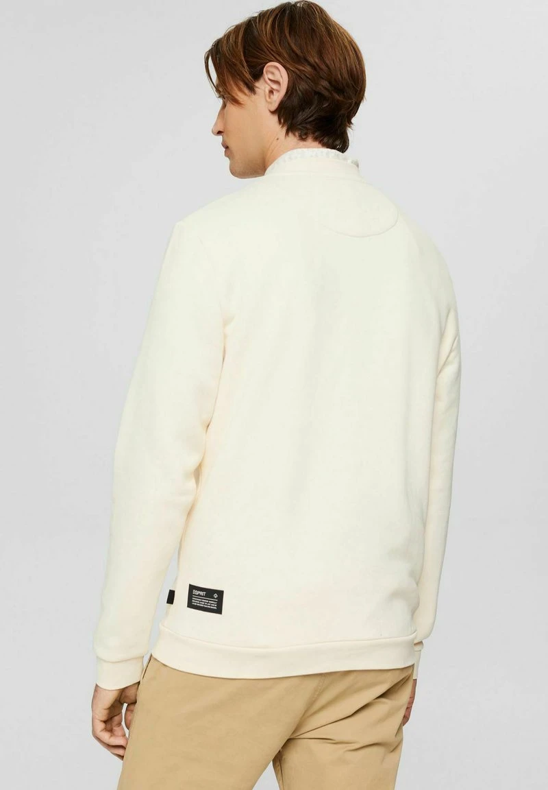 Esprit Herren Sweatshirt - Cream Beige 5 Esprit Herren Sweatshirt - Cream Beige – Bild 3