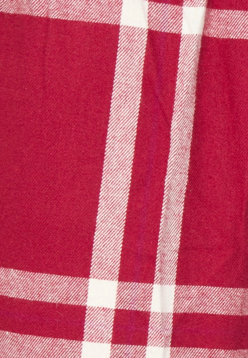 Esprit Damen CHECK LONGSLEEVE LONG PANTS - Nachtwäsche Set - Cherry Red 7 Esprit Damen CHECK LONGSLEEVE LONG PANTS - Nachtwäsche Set - Cherry Red – Bild 5