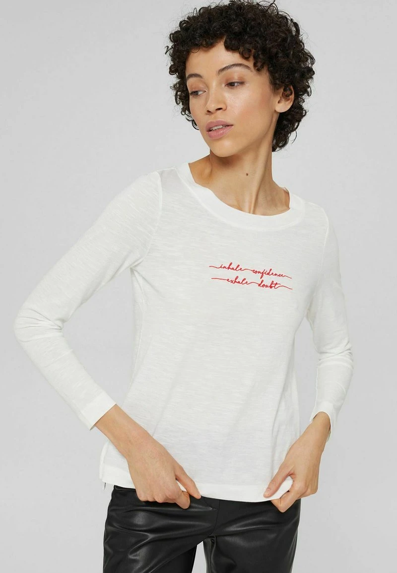 Esprit Damen Langarmshirt - Off White 3 Esprit Damen Langarmshirt - Off White
