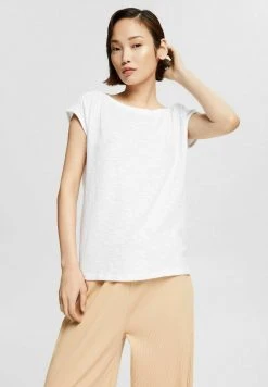 Esprit Damen T-Shirt Basic - White