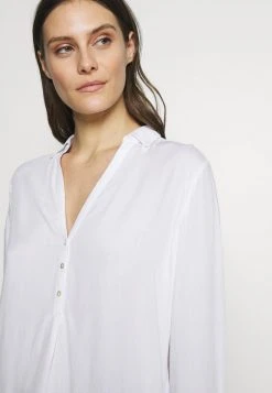 Esprit Damen NEW SLUB - Bluse - White -Esprit Verkäufe 2024 c8a11033fb234d29a3438d022c1942ef