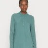 Esprit Damen SCHLUSE - Bluse - Teal Blue