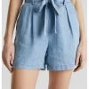 Esprit Shorts - BLUE BLEACHED | Damen