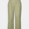 Esprit Damen Stoffhose - Light Khaki