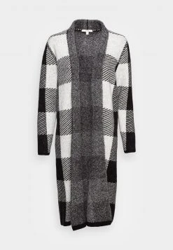 Esprit Damen CHECK CARDIGAN - Strickjacke - Black -Esprit Verkäufe 2024 cbc91f9f979d489085fdcf944093127d