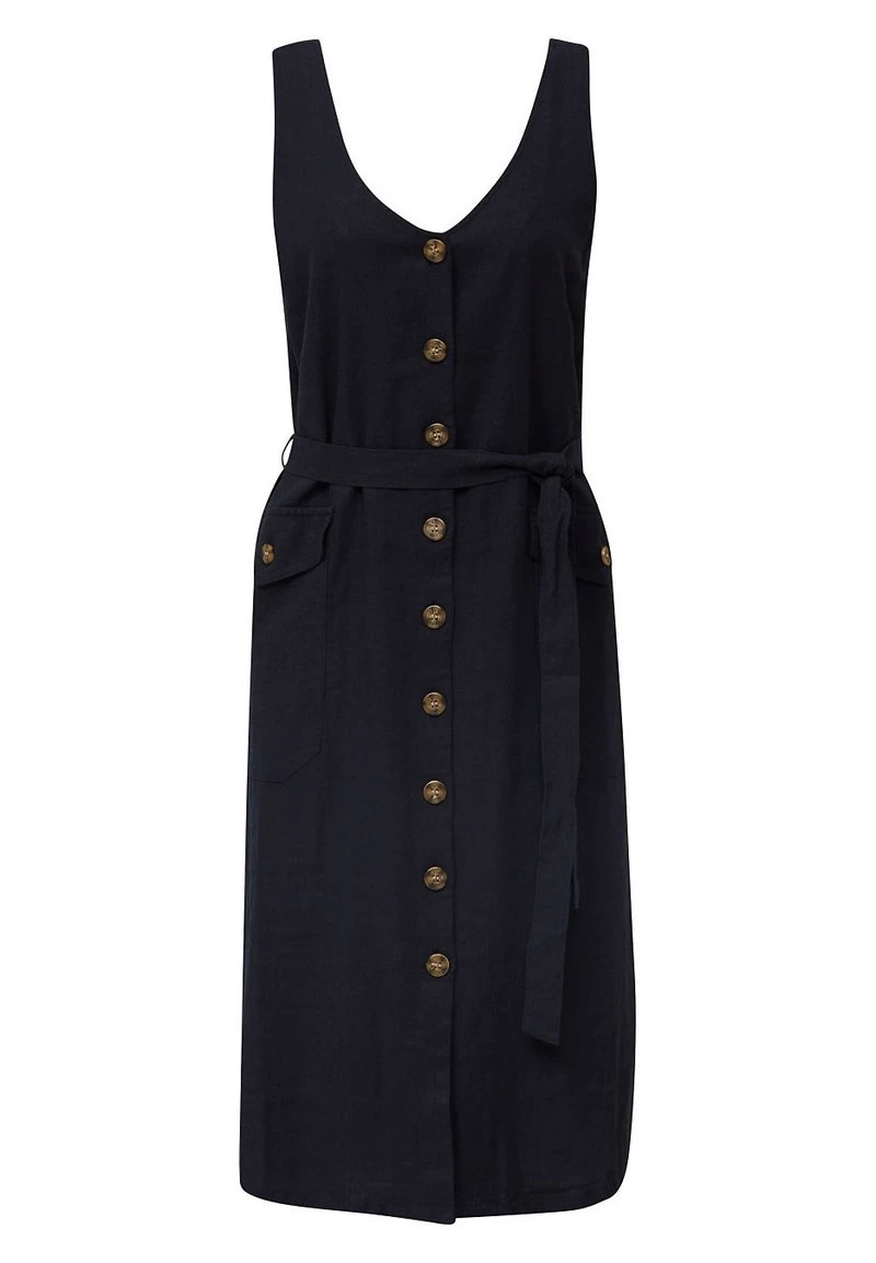 Esprit LEINEN-MIX: KLEID MIT KNOPFLEISTE - Freizeitkleid - Black | Damen 10 Esprit LEINEN-MIX: KLEID MIT KNOPFLEISTE - Freizeitkleid - Black | Damen – Bild 8