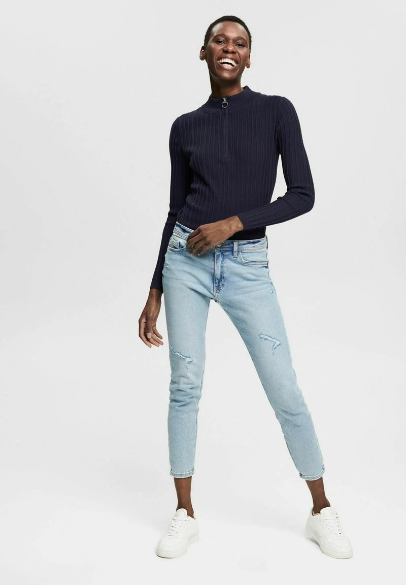 Esprit Damen Jeans Slim Fit - Blue Light Washed 6 Esprit Damen Jeans Slim Fit - Blue Light Washed – Bild 4