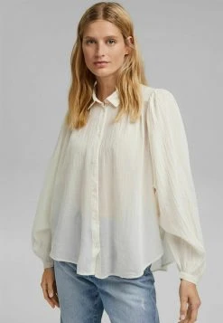 Esprit Damen Hemdbluse - Off White