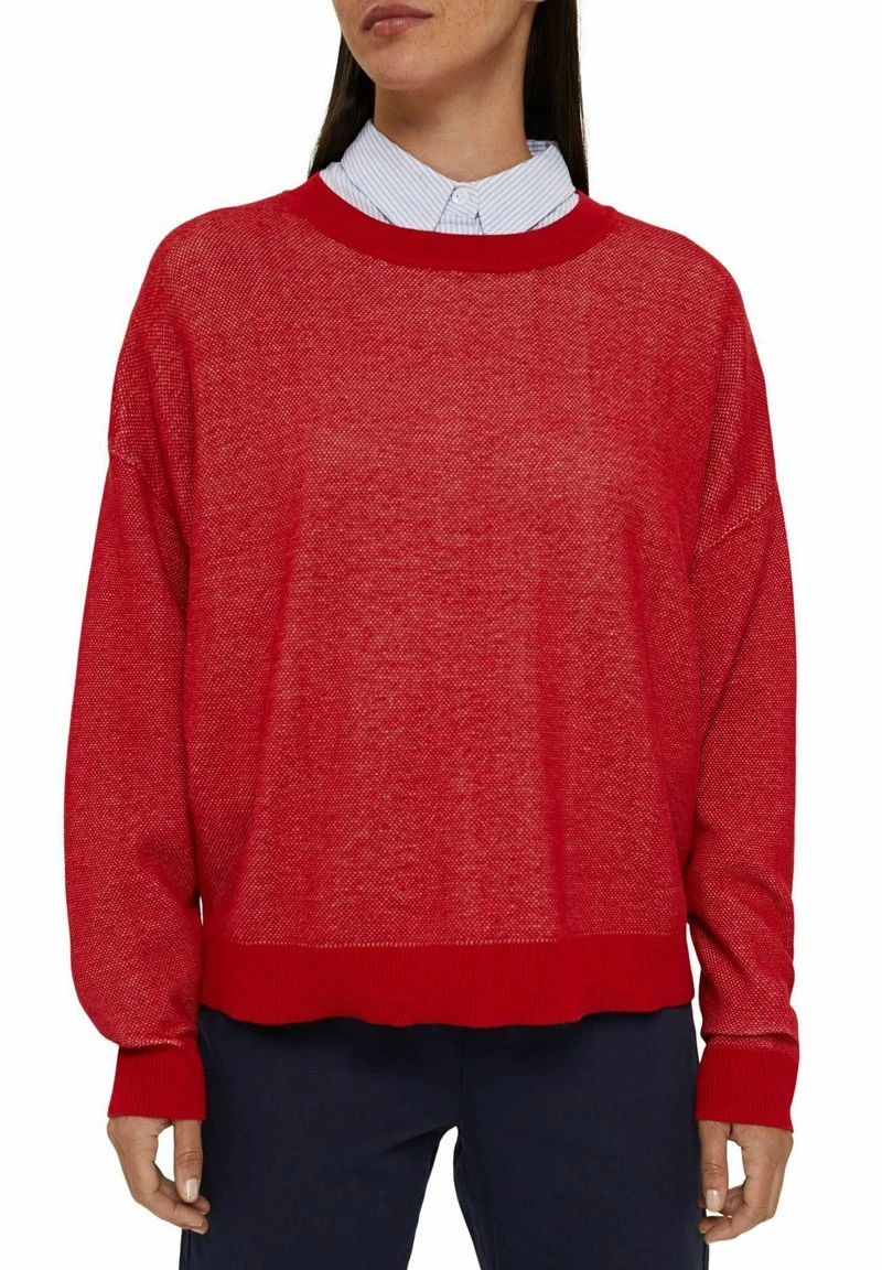 Esprit Damen Strickpullover - Red 6 Esprit Damen Strickpullover - Red – Bild 4