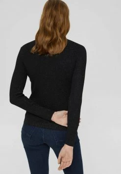 Esprit Damen Strickpullover - Black -Esprit Verkäufe 2024 cd08ea771e4740c2b2a9d92cc24433d3